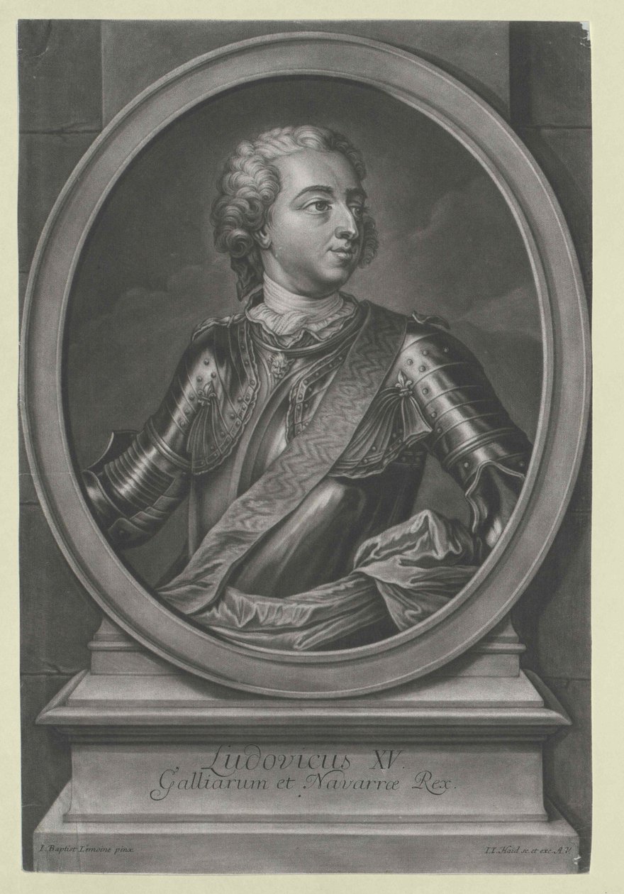Roi de France Louis XV - Artist Unknown
