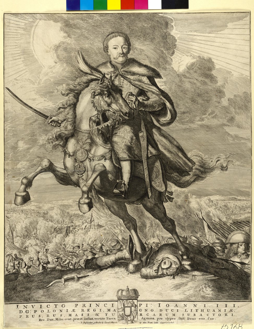 Roi de Pologne Johann III Sobieski - Artist Unknown