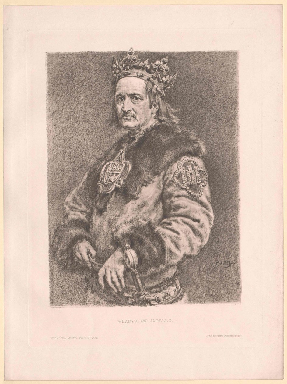 Roi de Pologne Vladislav II - Artist Unknown