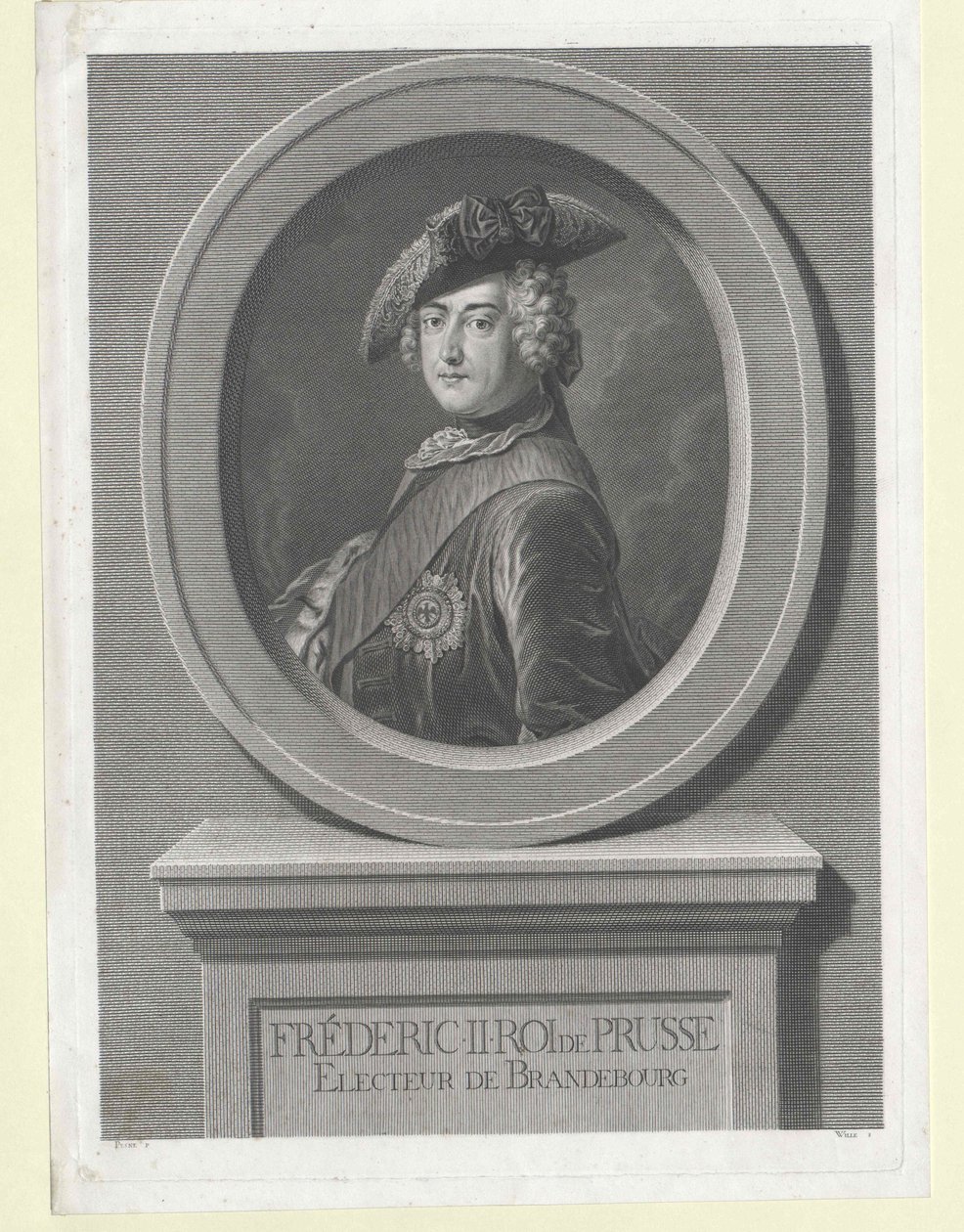 Roi de Prusse Frédéric II - Artist Unknown