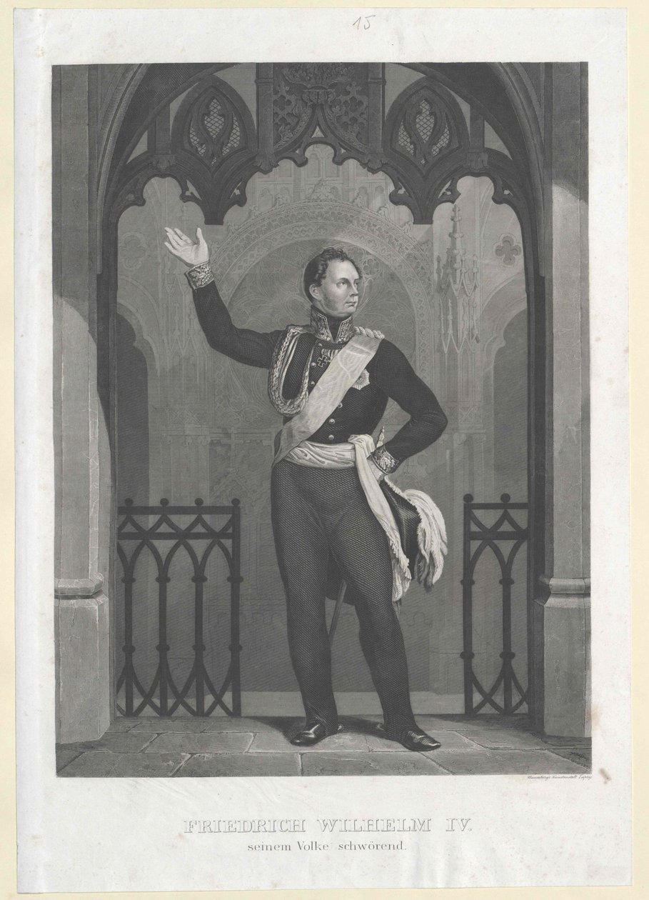 Roi de Prusse Frédéric Guillaume IV - Artist Unknown