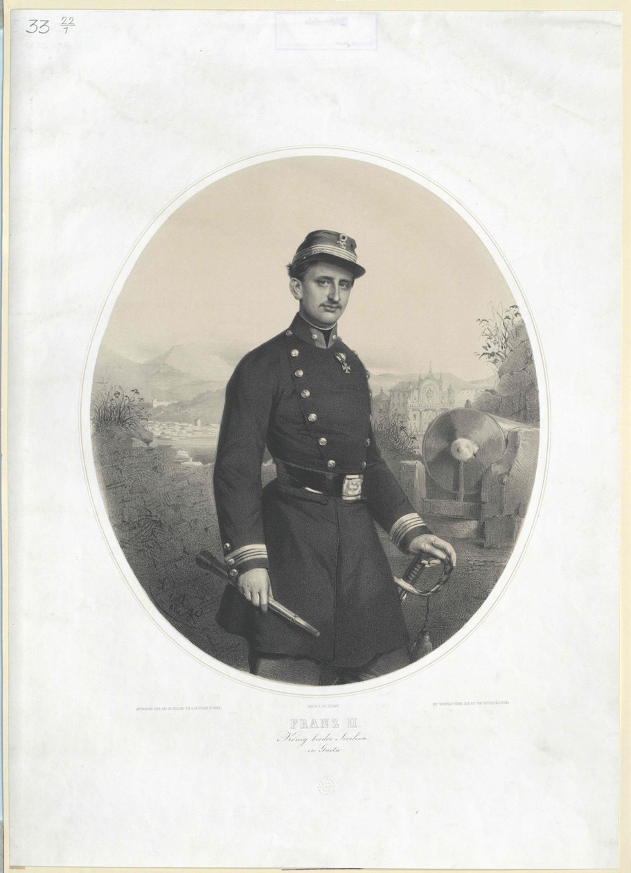 Roi des Deux-Siciles François II - Artist Unknown