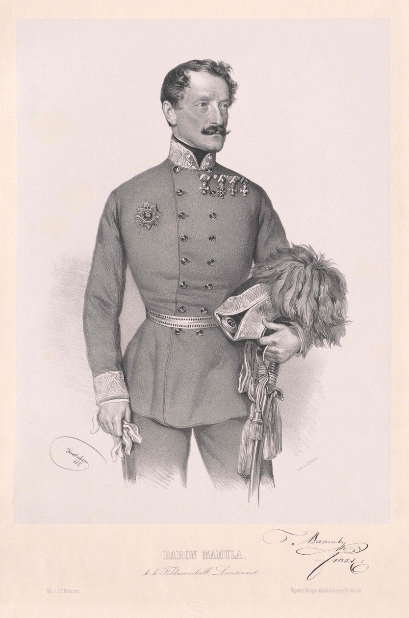Lazarus baron von Mamula - Artist Unknown