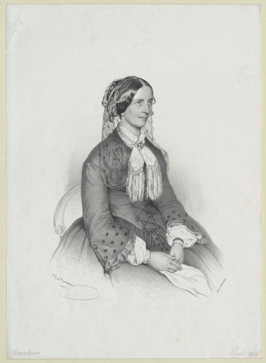 A vécu vers 1853 Himmelbauer - Artist Unknown