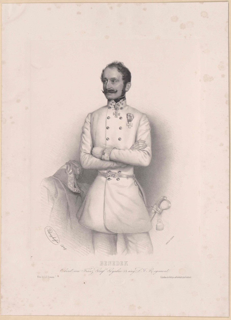 Louis chevalier Benedek - Artist Unknown