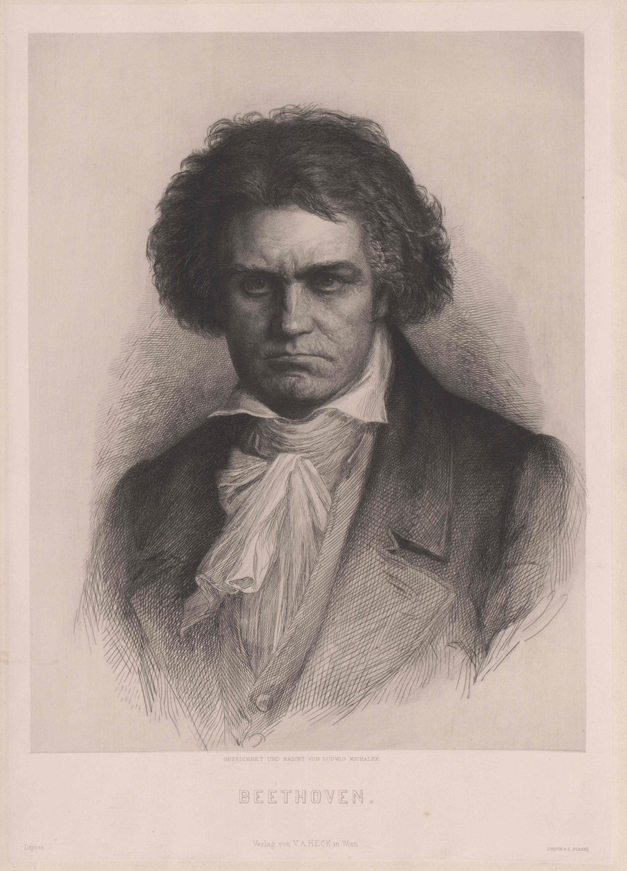 Ludwig van Beethoven - Artist Unknown