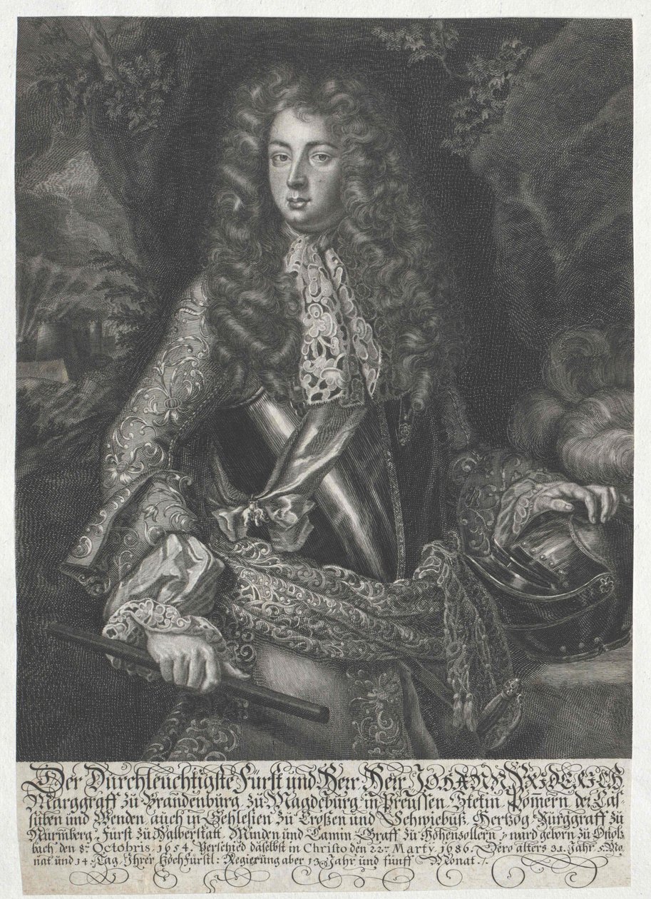 Margrave de Brandebourg-Ansbach Johann Frederick - Artist Unknown