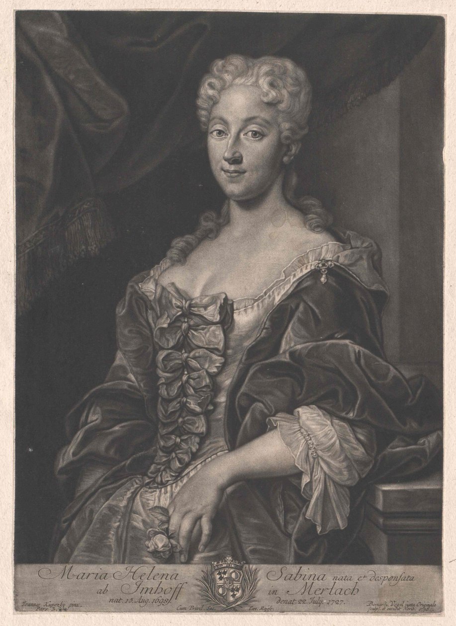 Maria Helen Sabina von Imhoff - Artist Unknown