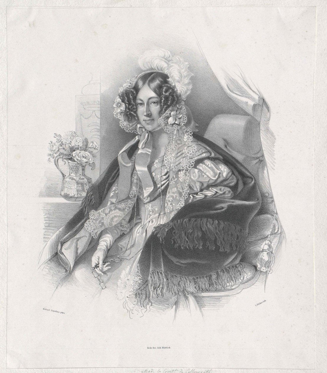 Maria Rosa comtesse Kinsky von Wchinitz et Tettau - Artist Unknown