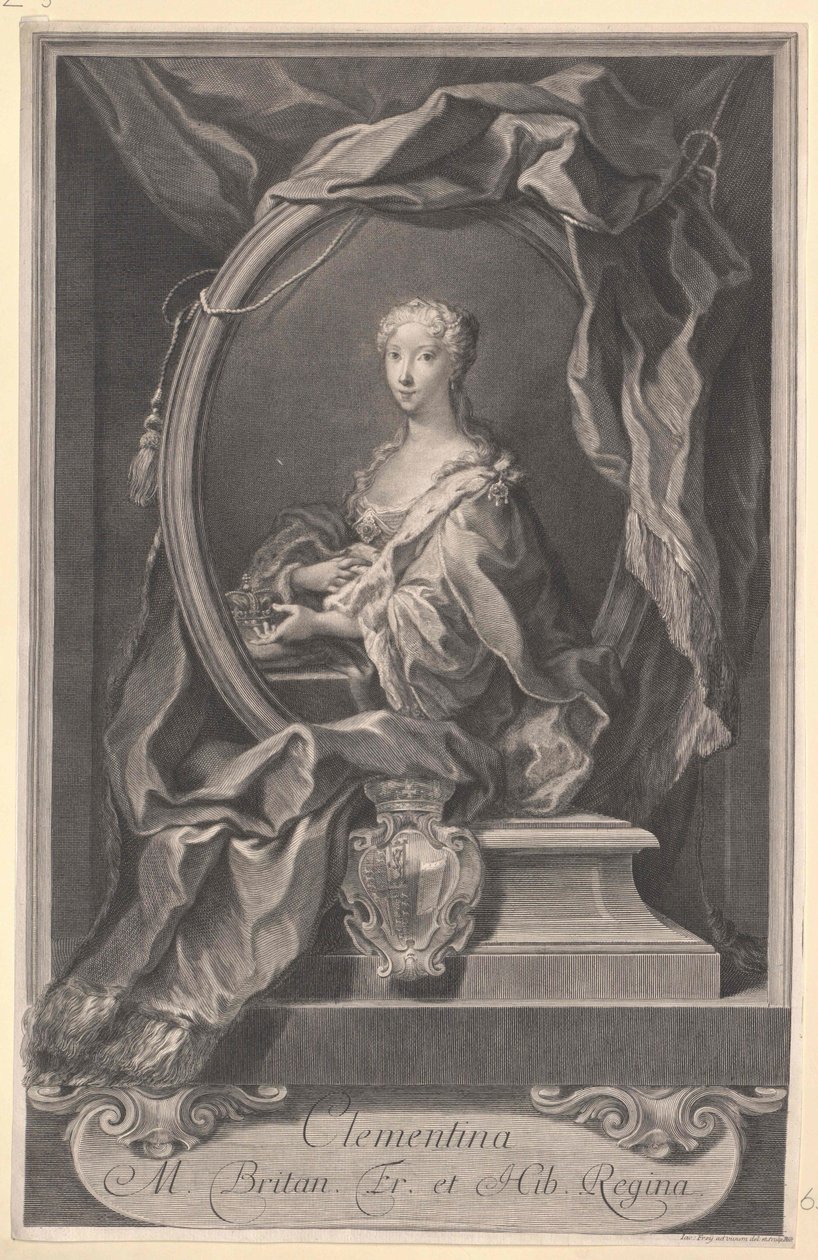 Maria Clementine Sobieska - Artist Unknown
