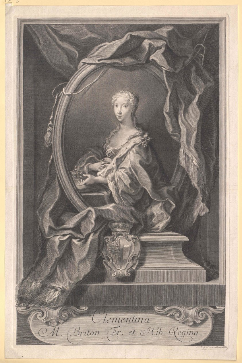 Maria Clementine Sobieska - Artist Unknown