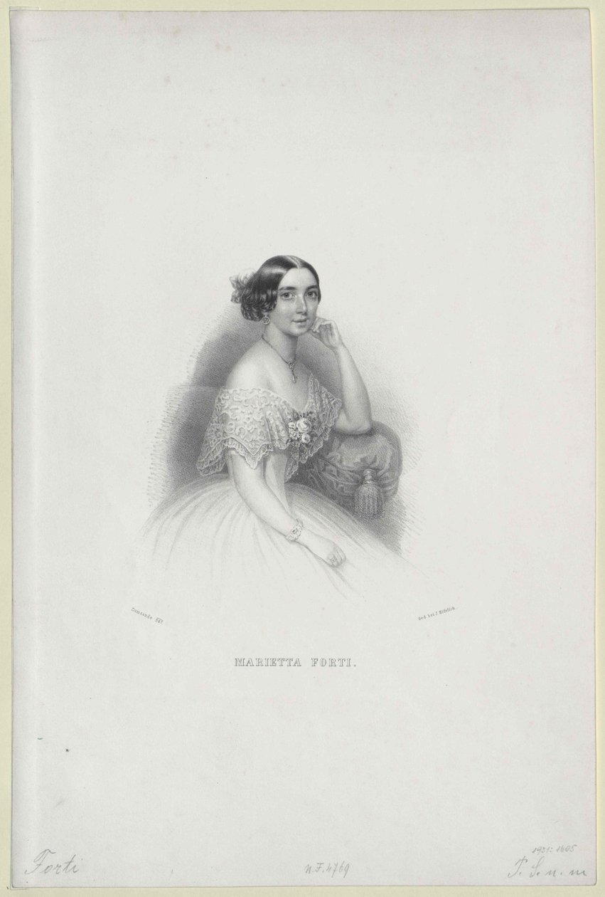 Marietta Forti - Artist Unknown