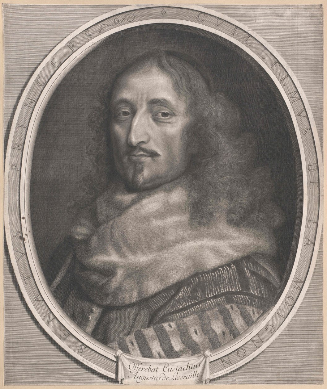 Marquess de Basville Lamoignon (print) - Artist Unknown