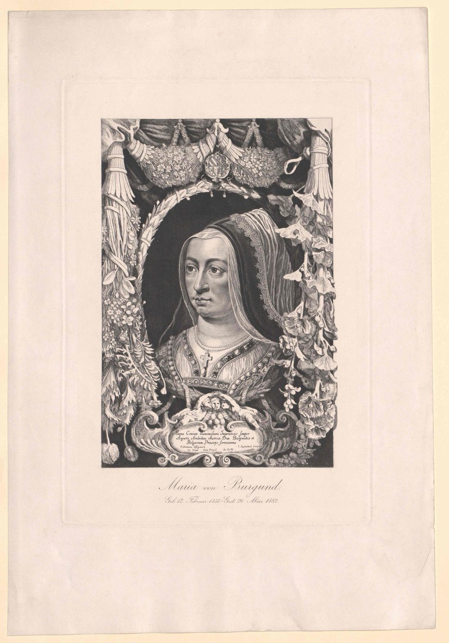 Marie de Bourgogne - Artist Unknown