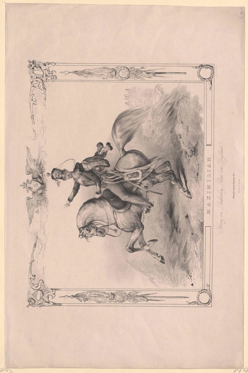Maximilien duc Leuchtenberg - Artist Unknown
