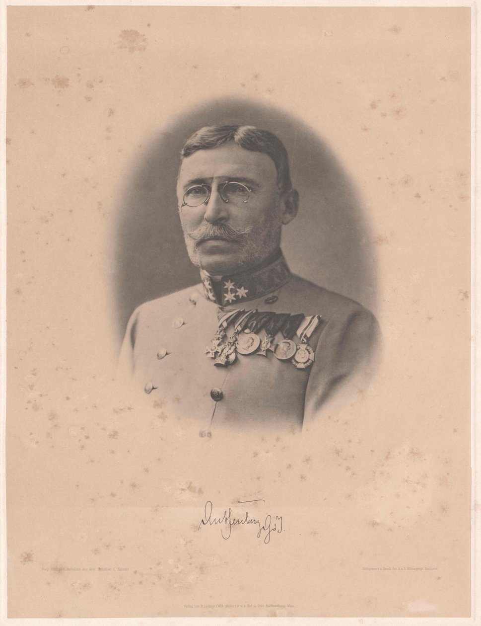 Moritz Baron Auffenberg von Komar | Artist Unknown