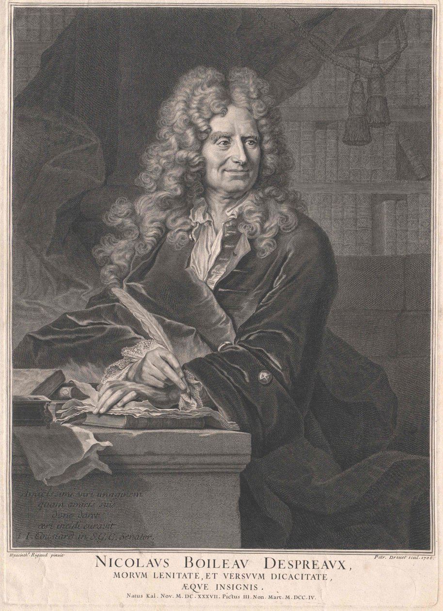 Nicolas Boileau-Despreaux - Artist Unknown