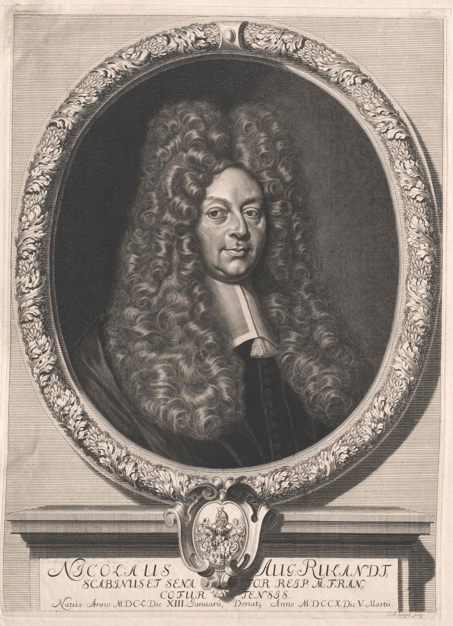 Nicolaus August Ruland - Artist Unknown