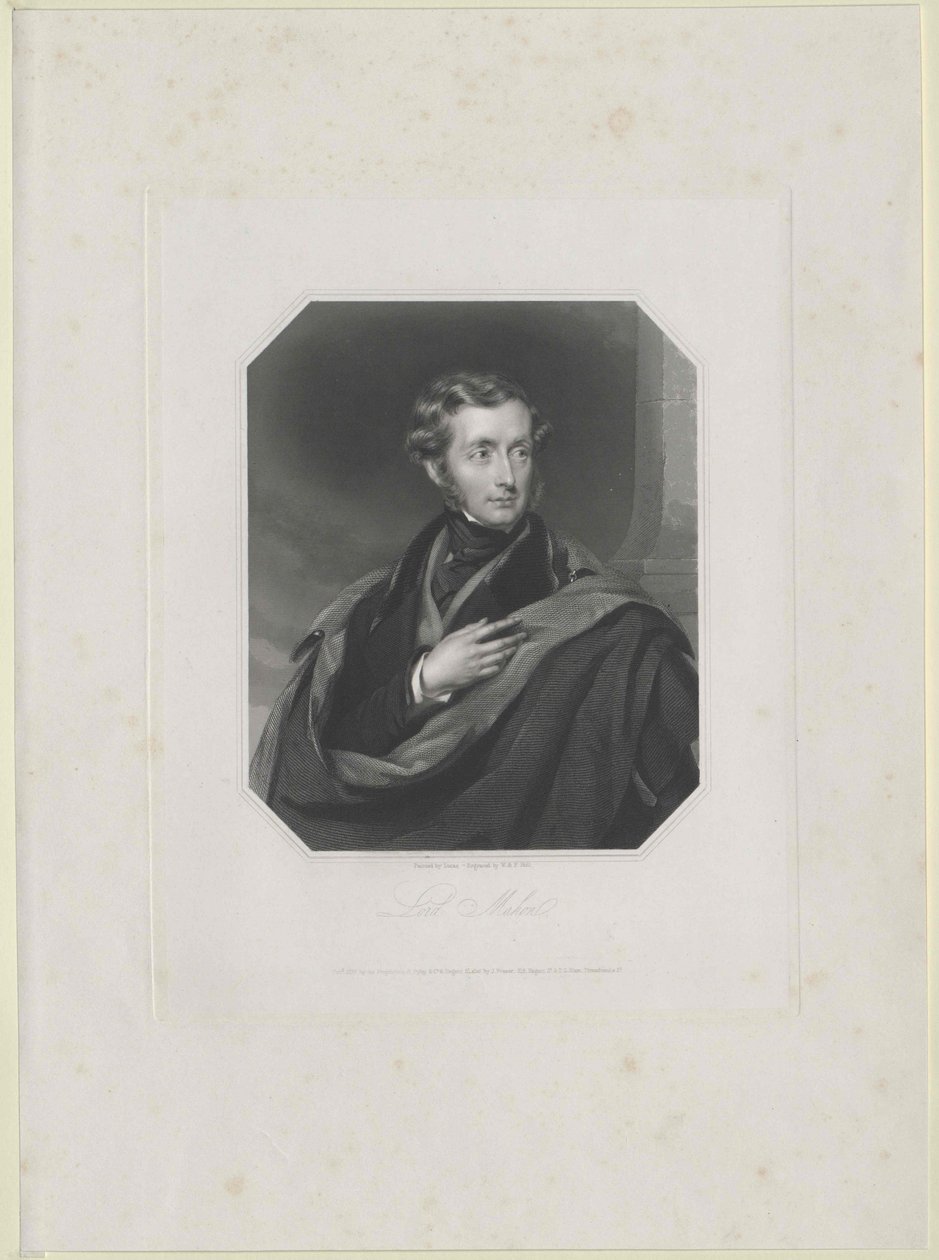 Philip Henry earl viscount Mahon Stanhope - Artist Unknown