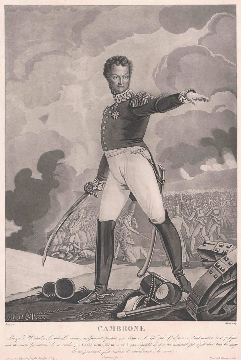 Pierre Jacques Etienne Vicomte Cambronne - Artist Unknown