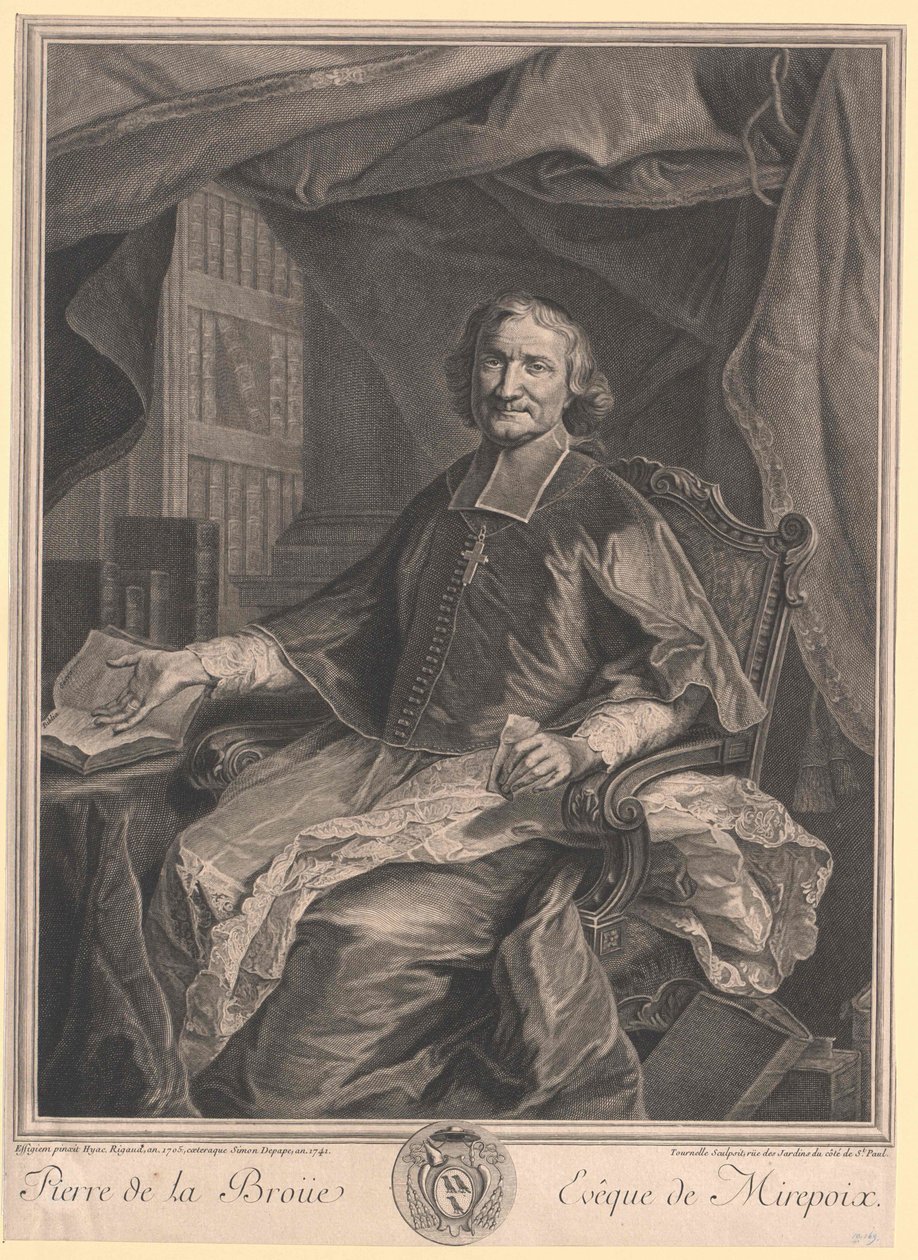 Pierre de évêque de la sainte trinité La Broue - Artist Unknown