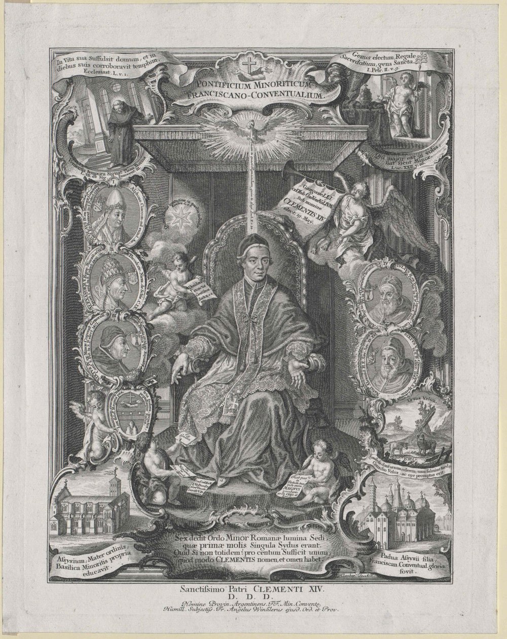 Pope Clement XIV - Artist Unknown