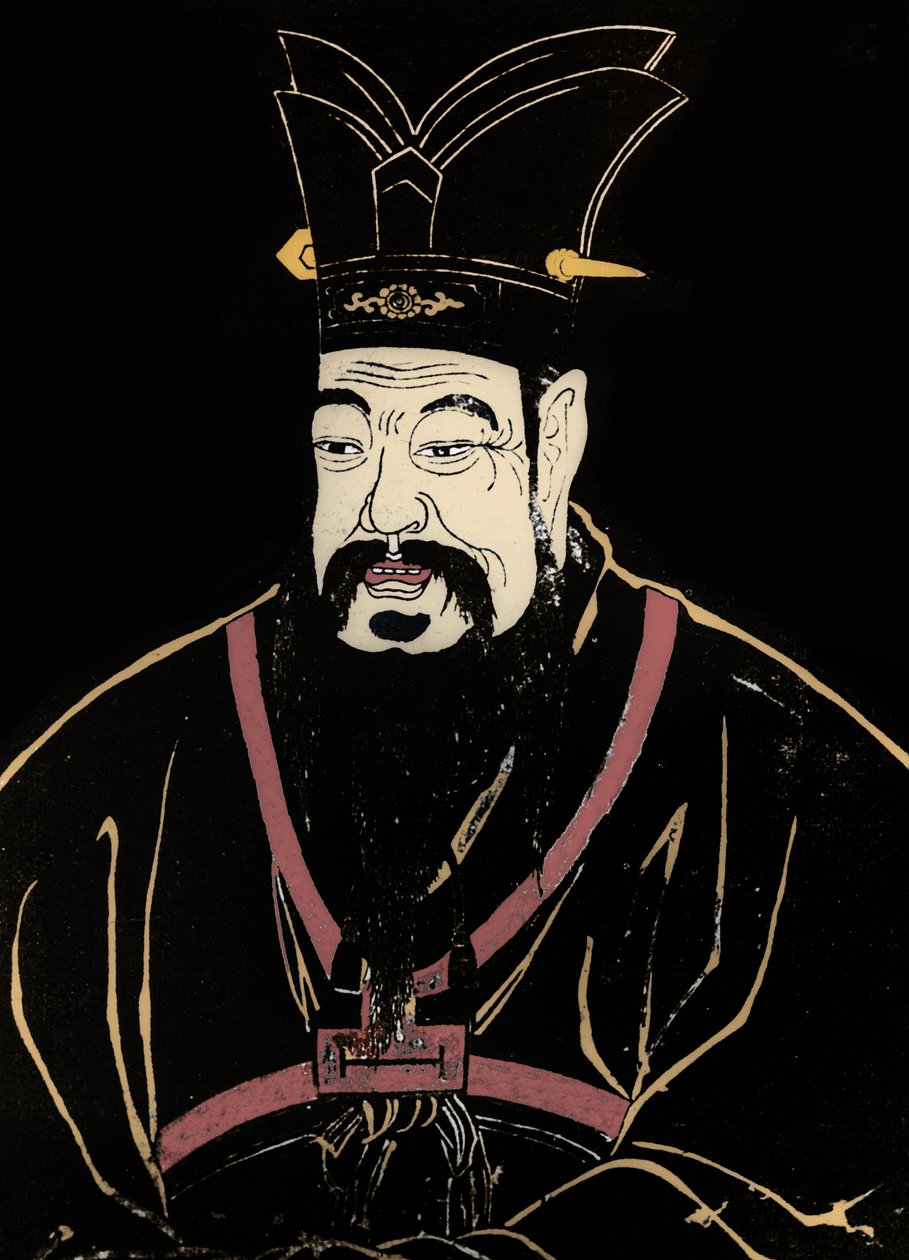 Portrait de Confucius - Artist Unknown