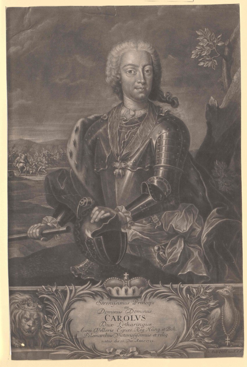 Prince de Lorraine Karl Alexander - Artist Unknown
