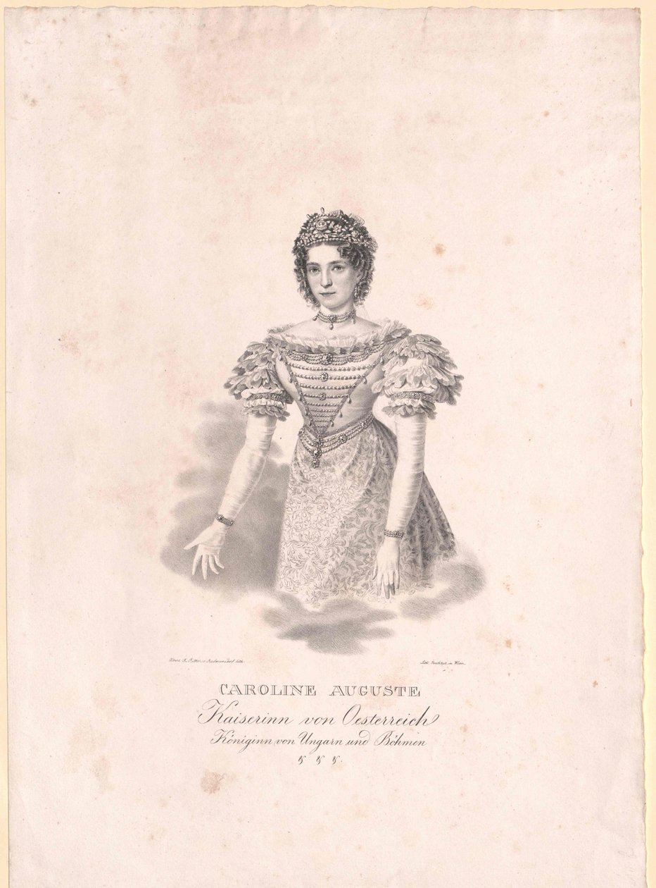 Princesse de Bavière (1792-1873) Caroline - Artist Unknown