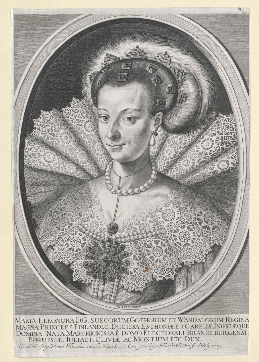 Princesse de Brandebourg Marie Eleonore - Artist Unknown