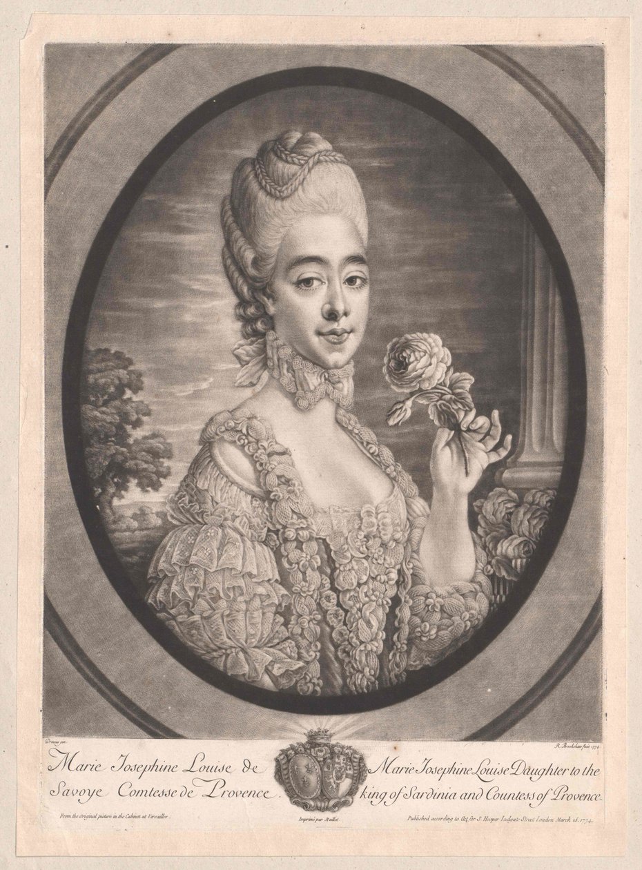 Princesse de Savoie Louise | Artist Unknown | Estampe d'art