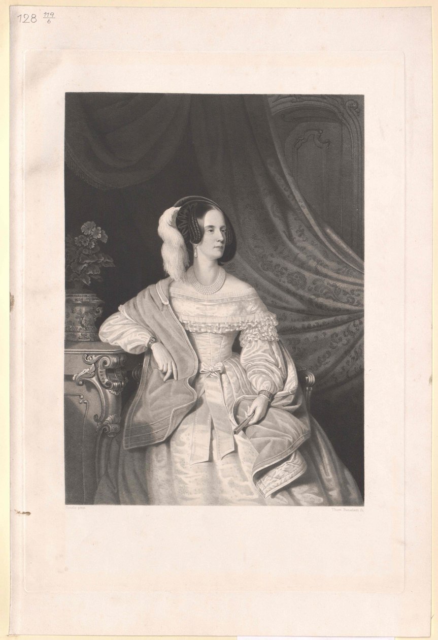 Princesse de Savoie-Sardaigne Maria Anna - Artist Unknown