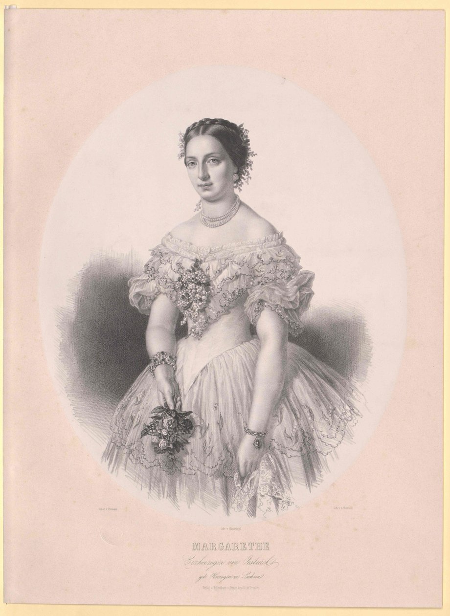 Princesse de Saxe Margaret - Artist Unknown