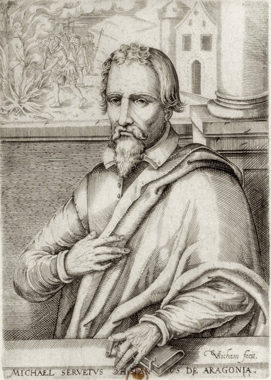 SERVET, Miguel (1511-1553). Médecin et théologien espagnol. Xylographie. FRANCE. ÎLE-DE-FRANCE. Paris. Bibliothèque nationale - Artist Unknown