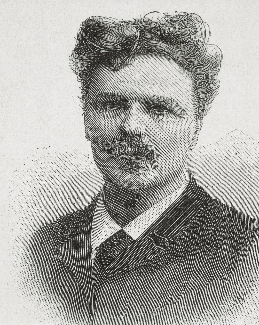 STRINDBERG, August (1849-1912). Portrait d