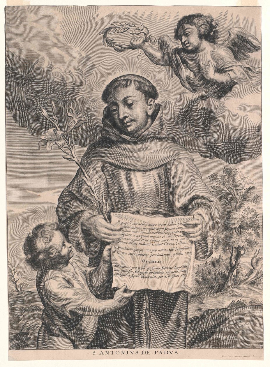 Saint Antoine de Padoue - Artist Unknown