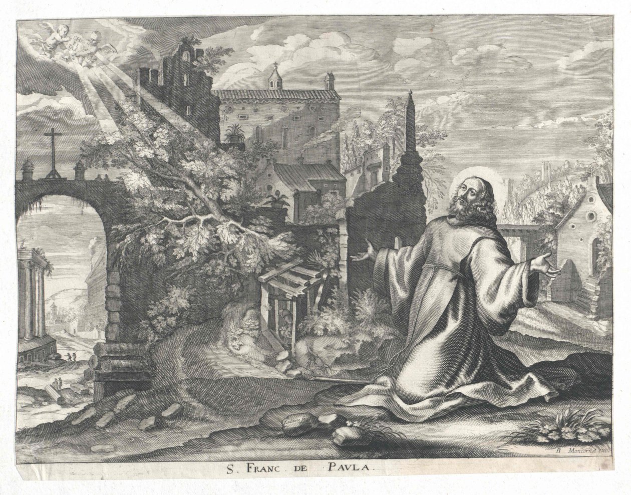 Saint François de Paula - Artist Unknown