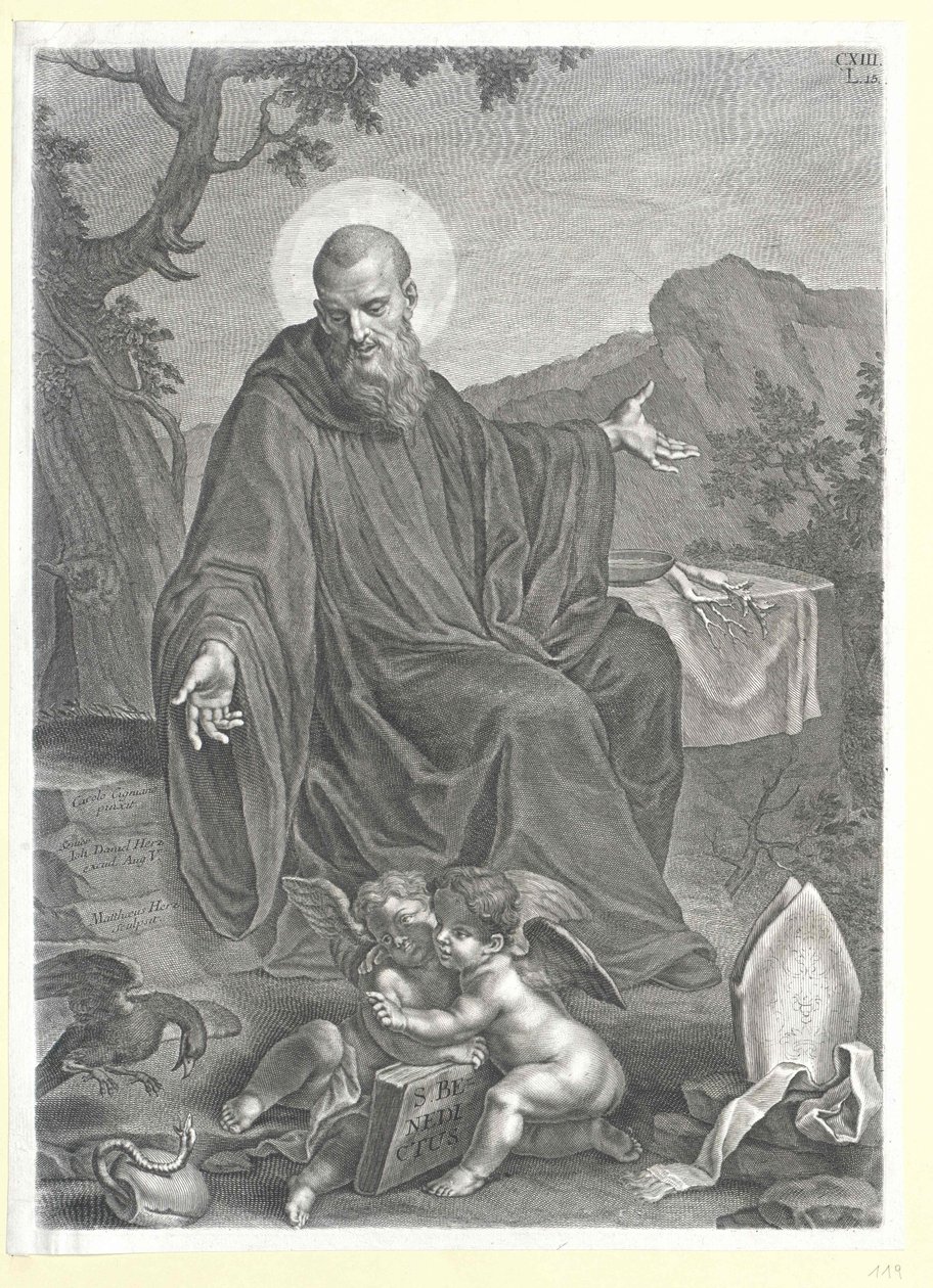 Saint Benoît de Nursie - Artist Unknown