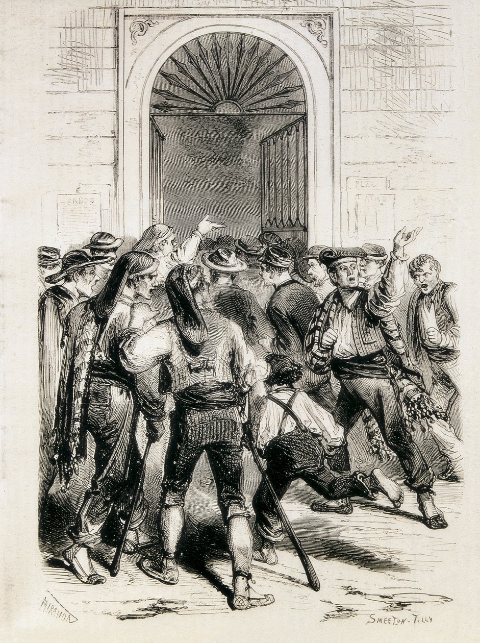 Espagne (1873). Proclamation de la Première République et prise d