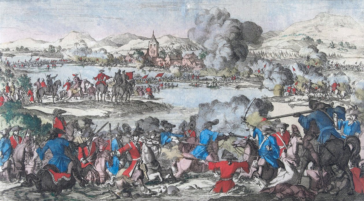 La bataille de la Boyne - Artist Unknown
