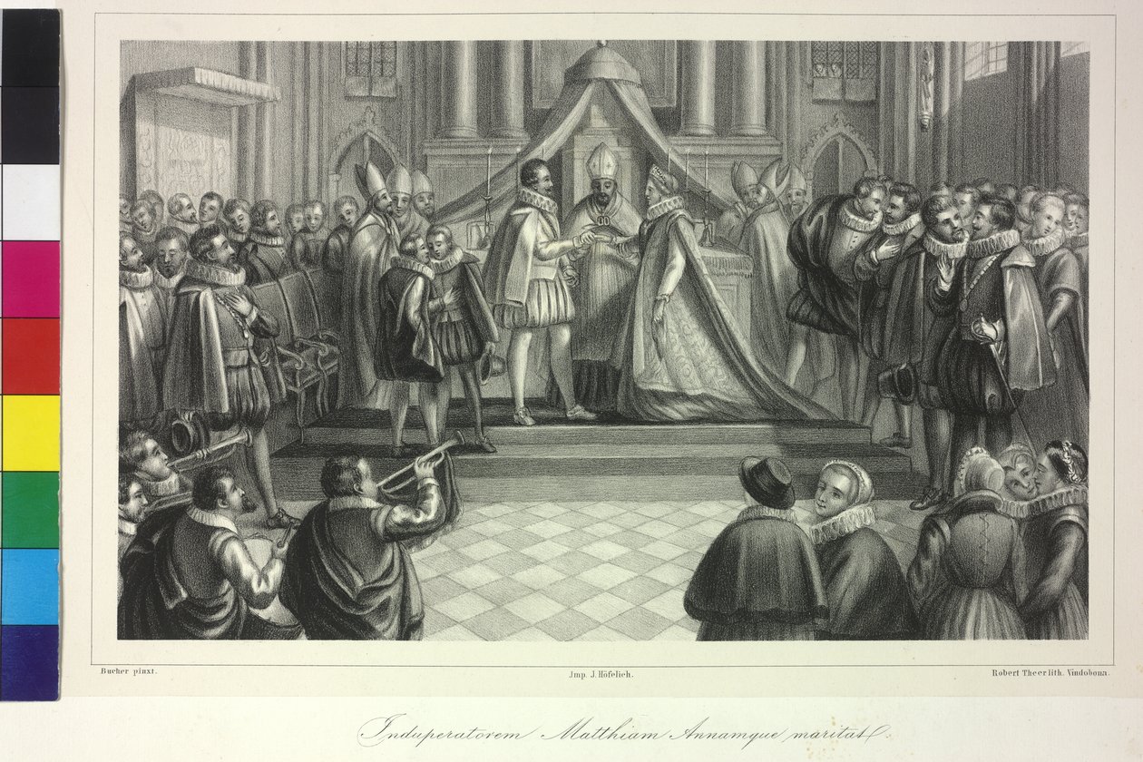 Mariage du roi Matthias Ier avec l