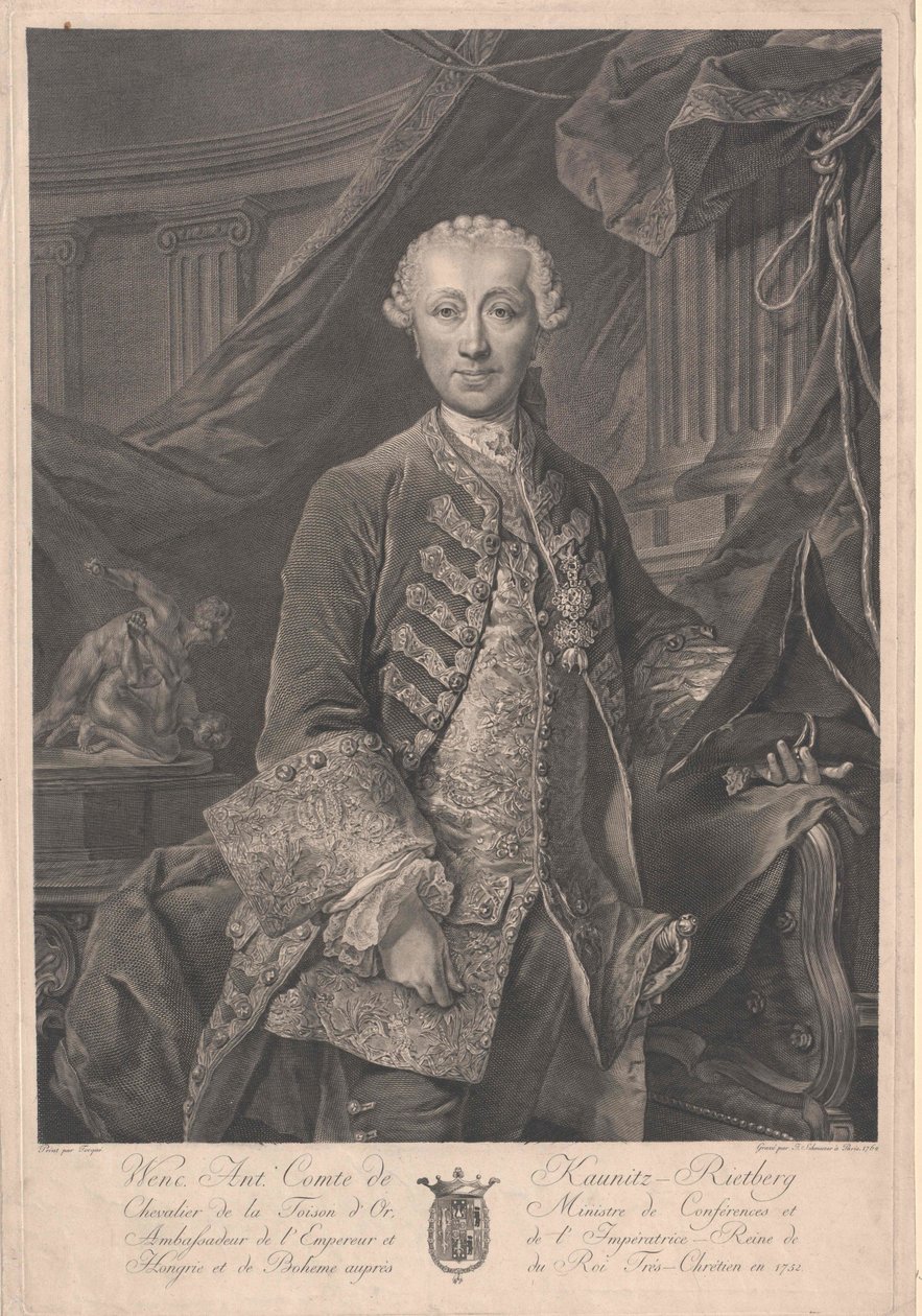 Wenzel Anton prince de Kaunitz-Rietberg - Artist Unknown