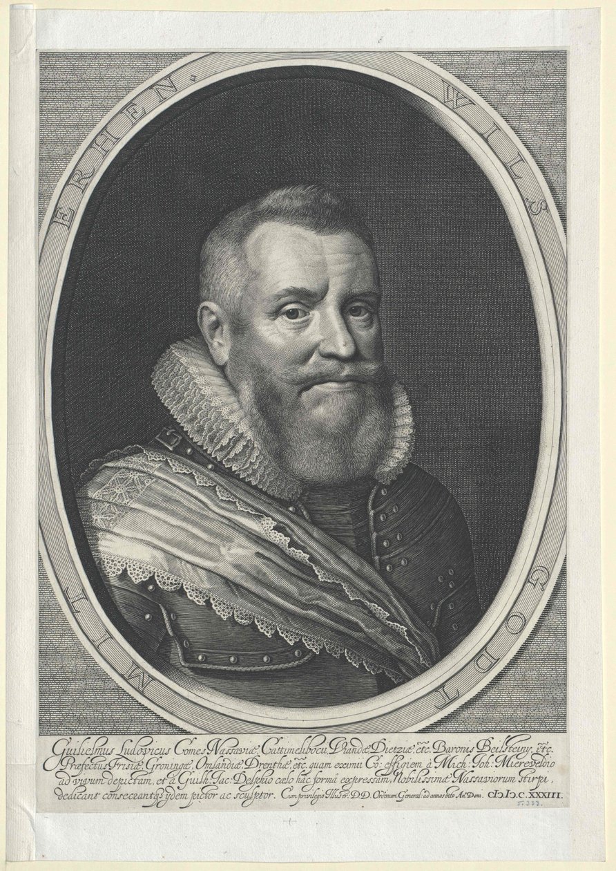 Guillaume Louis Comte de Nassau-Dillenburg - Artist Unknown