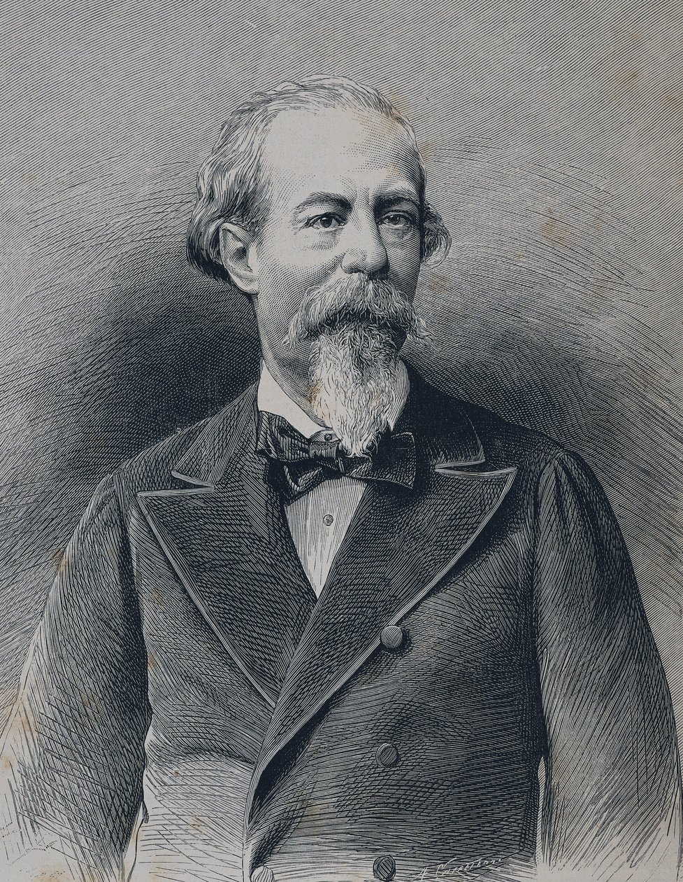 ZORRILLA Y MORAL, José (1817-1893). Poète et dramaturge romantique espagnol - Artist Unknown
