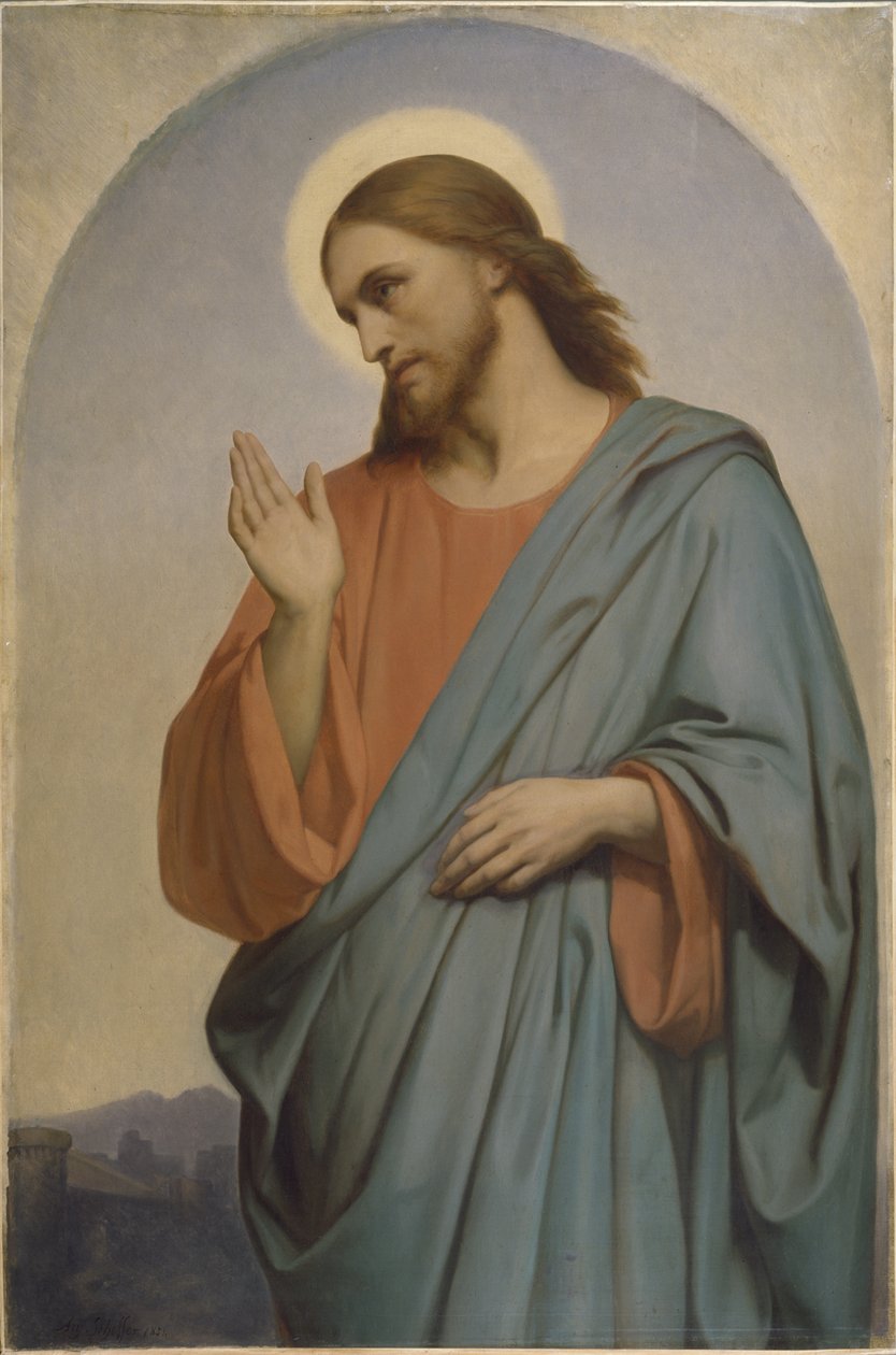 Le Christ pleurant sur Jérusalem - Ary Scheffer