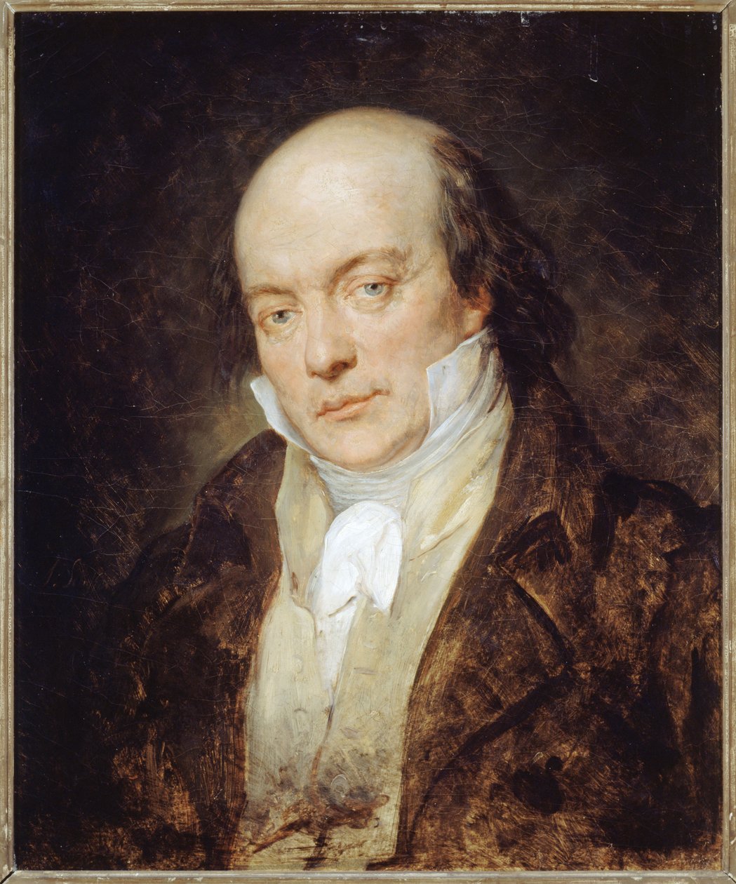 Portrait de Pierre-Jean Béranger (1780-1857), poète-chansonnier. - Ary Scheffer
