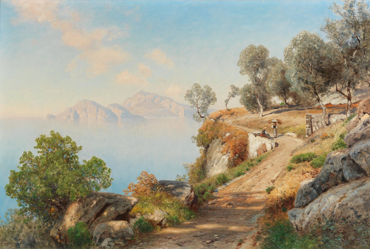 French : Vue sur Capri - Ascan Lutteroth