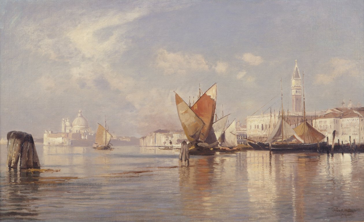 Sur la lagune, Venise - Ascan Lutteroth