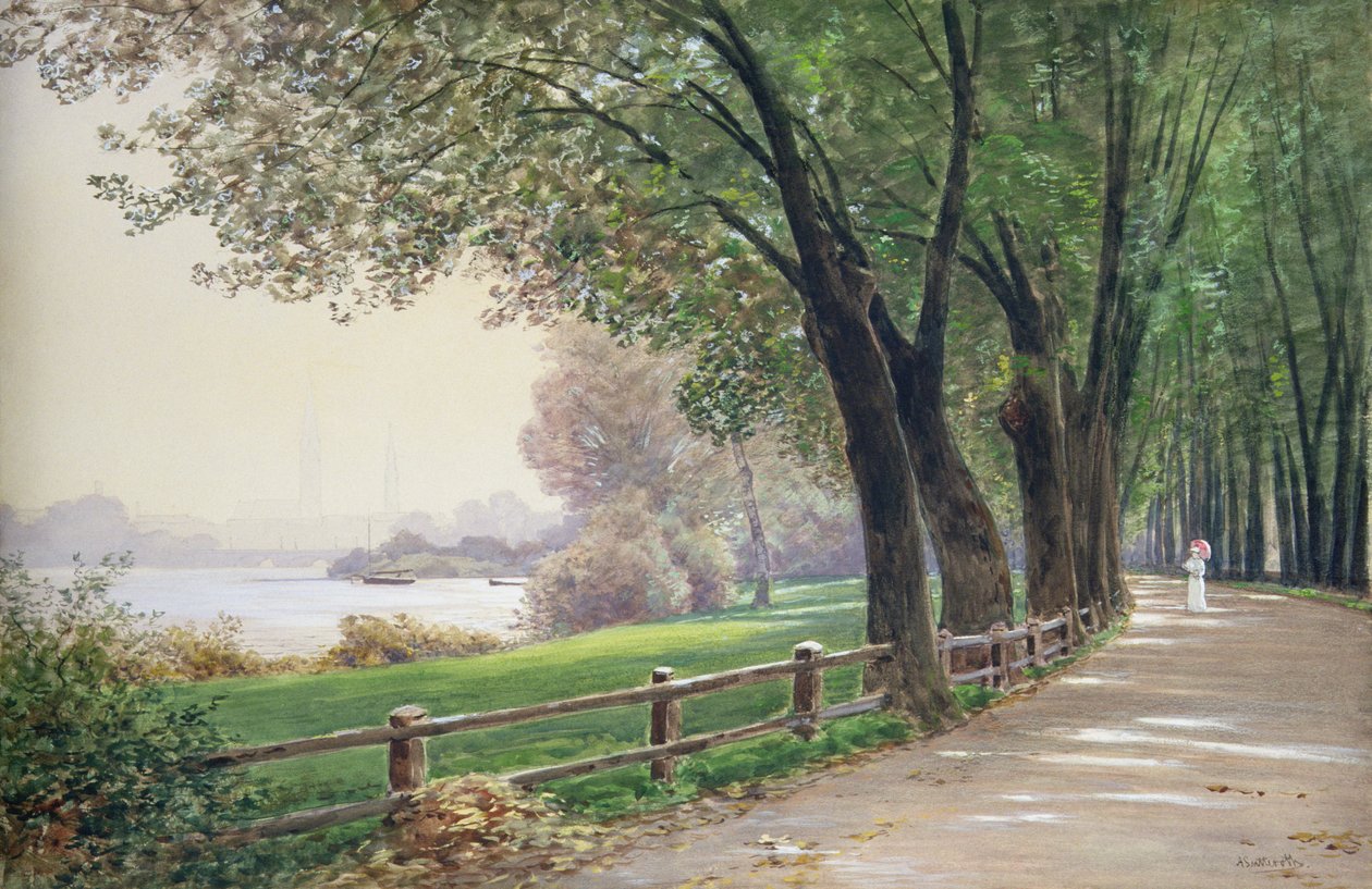 Le Fontenay à Hambourg - Ascan Lutteroth