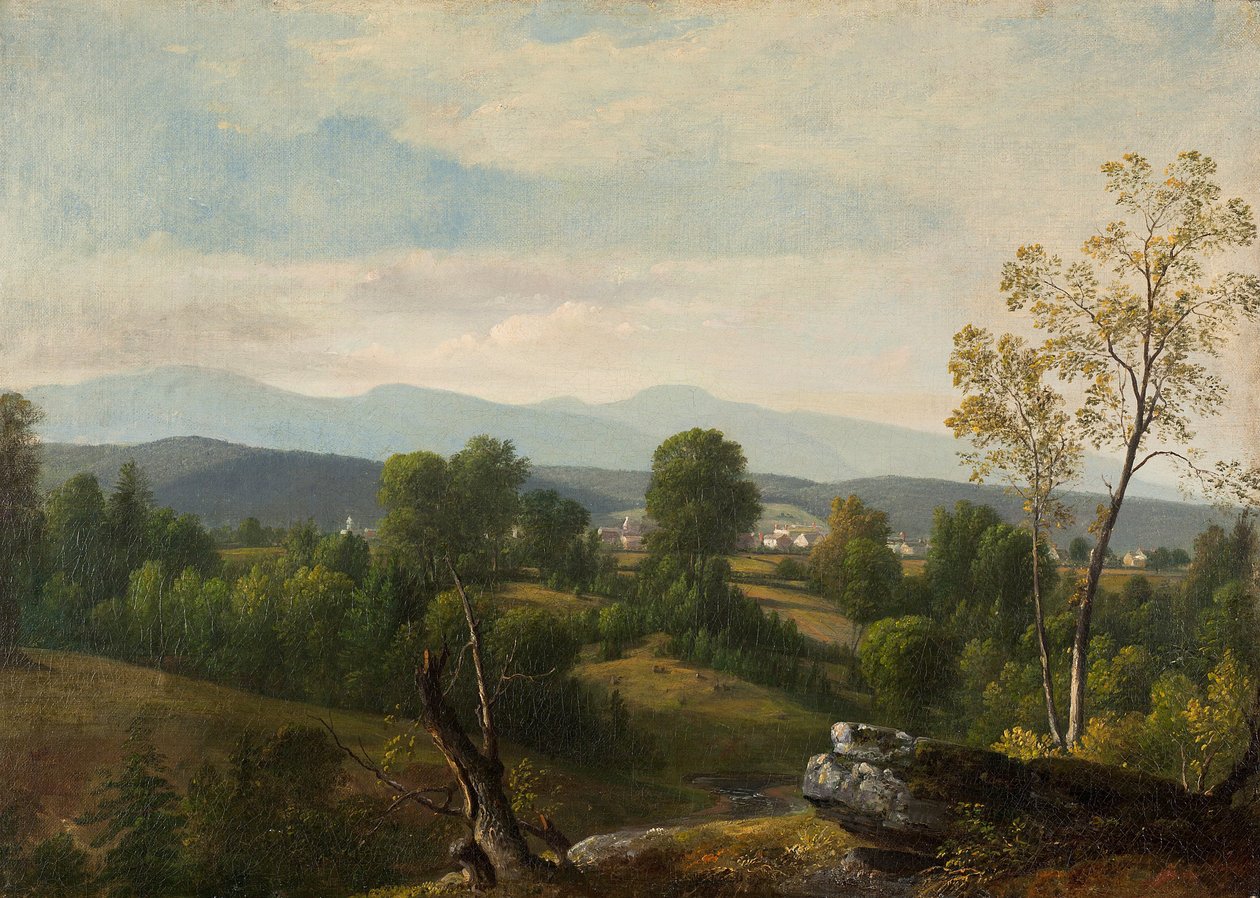 Vue de la vallée - Asher Brown Durand